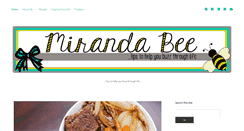 Desktop Screenshot of mirandabee.com